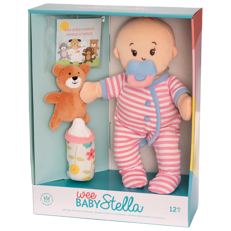 Wee Baby Stella Peach SleepyTime - Born Childrens Boutique