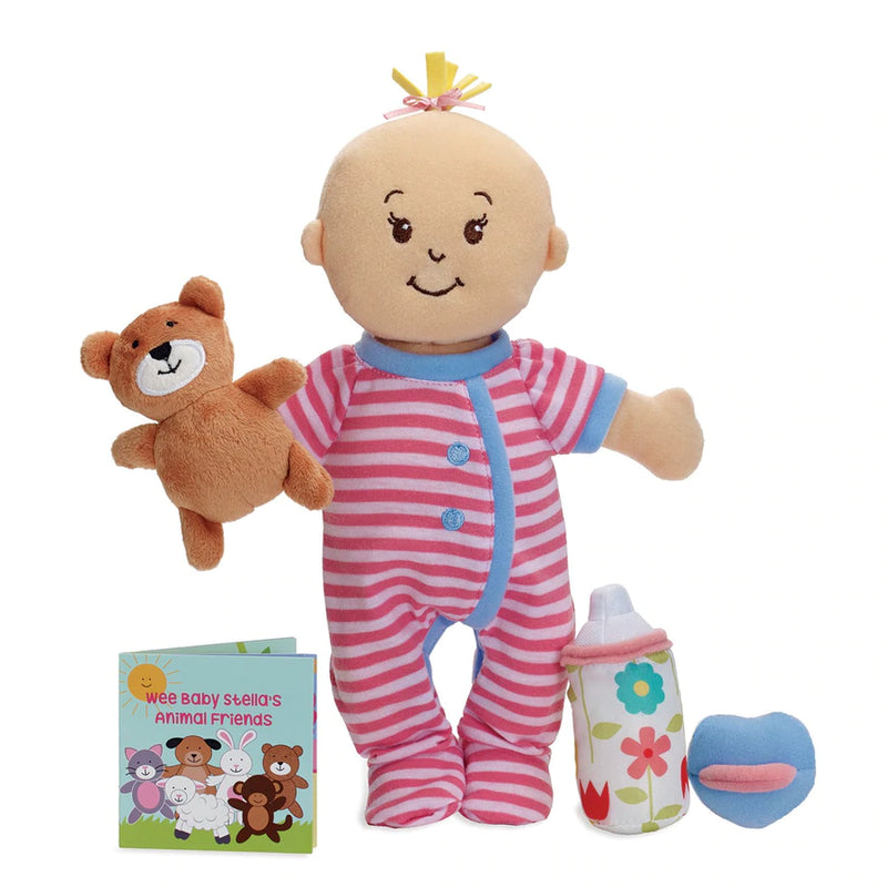 Wee Baby Stella Peach SleepyTime - Born Childrens Boutique