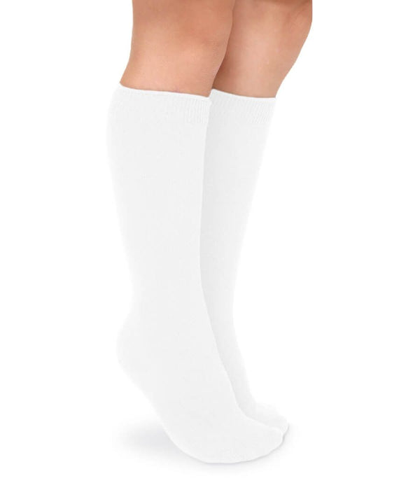 Jefferies Big Hug Knee High (2 pack) White - Born Childrens Boutique