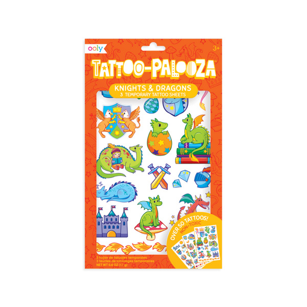 Tattoo Palooza Temp Tattoos - Dino Days - Born Childrens Boutique