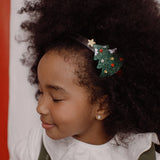 Festive Christmas Tree Headband - Born Childrens Boutique