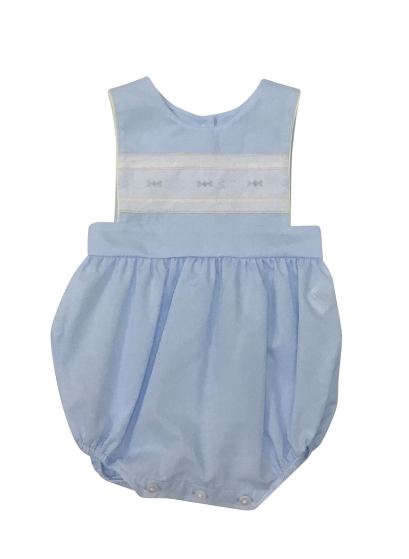 Blue Geo Batist Bubble - Born Childrens Boutique
