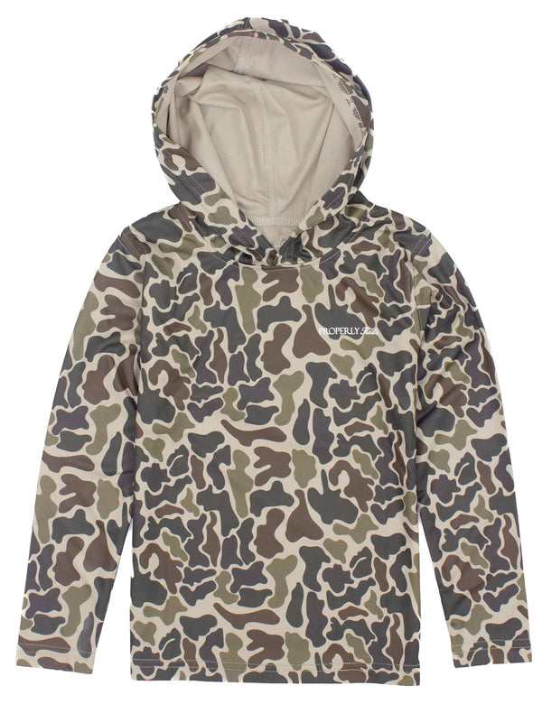 Sportsman Hoodie Vintage Camo - Born Childrens Boutique