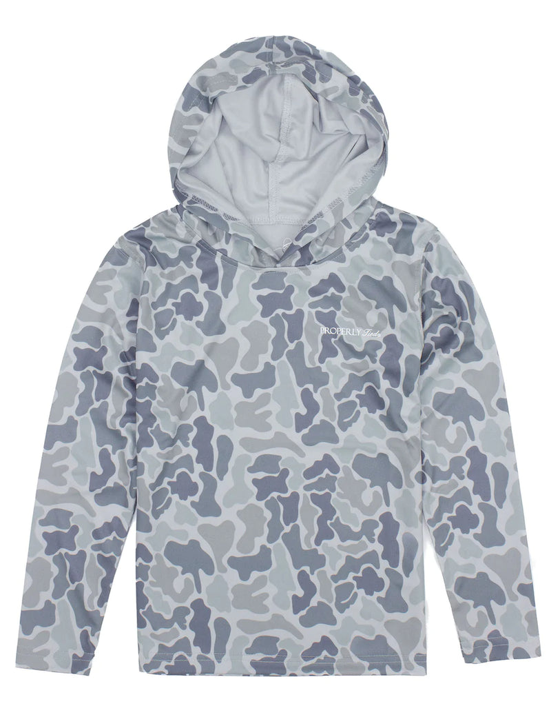 Sportsman Hoodie Polar Camo - Born Childrens Boutique