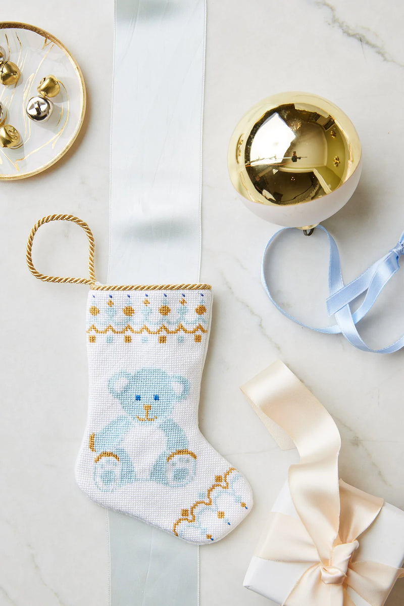 Bear-y Christmas in Blue by Shuler Studio - Born Childrens Boutique