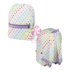 Oh Mint Med Backpack, Tiny Heart - Born Childrens Boutique