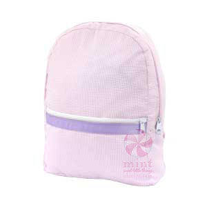 Oh Mint Princess Seersucker Backpack - Born Childrens Boutique