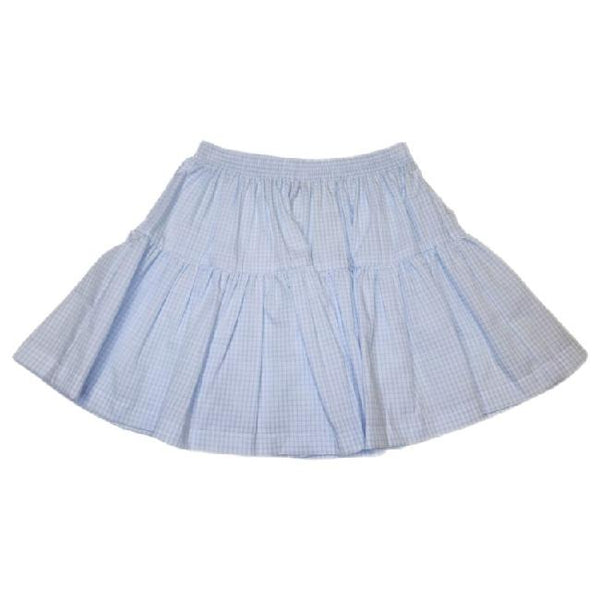Remember Nguyen Blue Daphne Skirt-Blue Square - Born Childrens Boutique