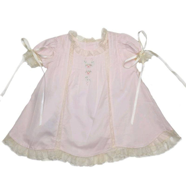 Baby Sen Pink Grace Dress - Born Childrens Boutique