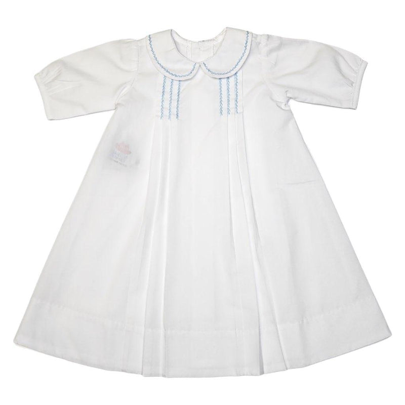 Baby Sen White Marlow Boy Daygown - Born Childrens Boutique