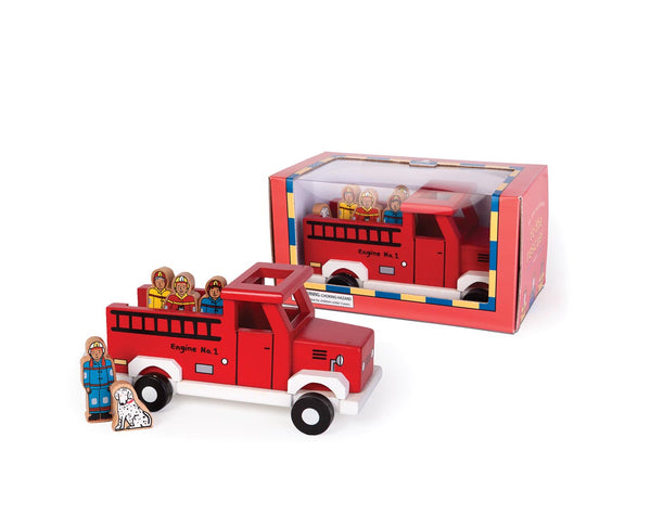 Magnetic Red Firetruck - Born Childrens Boutique