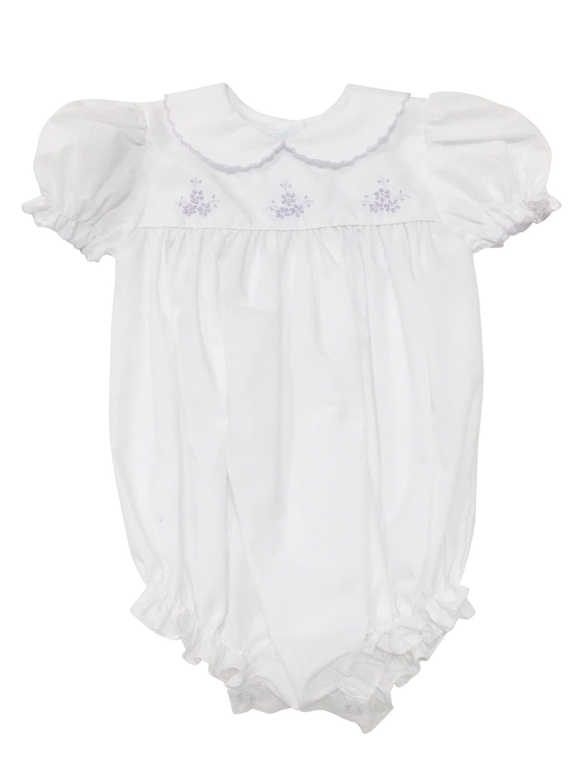Auraluz Bubble Lavender Satin Flower - Born Childrens Boutique