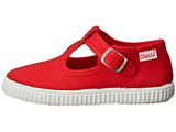 Cienta Kids T-Strap Red - Born Childrens Boutique
