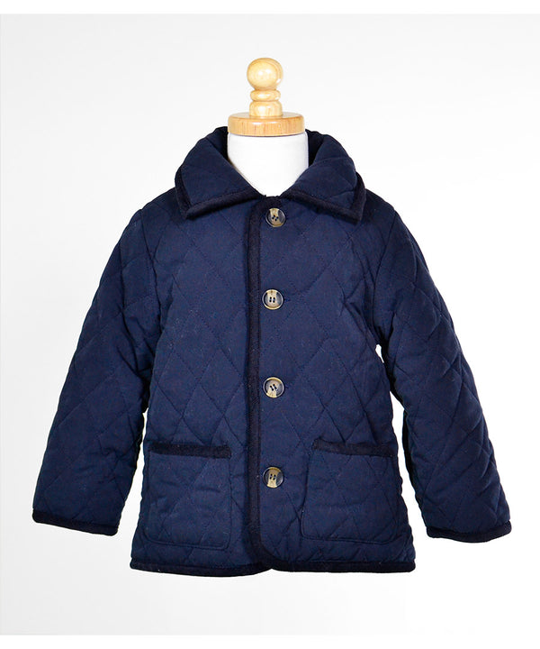 Widgeon Barn Jacket Navy - Born Childrens Boutique