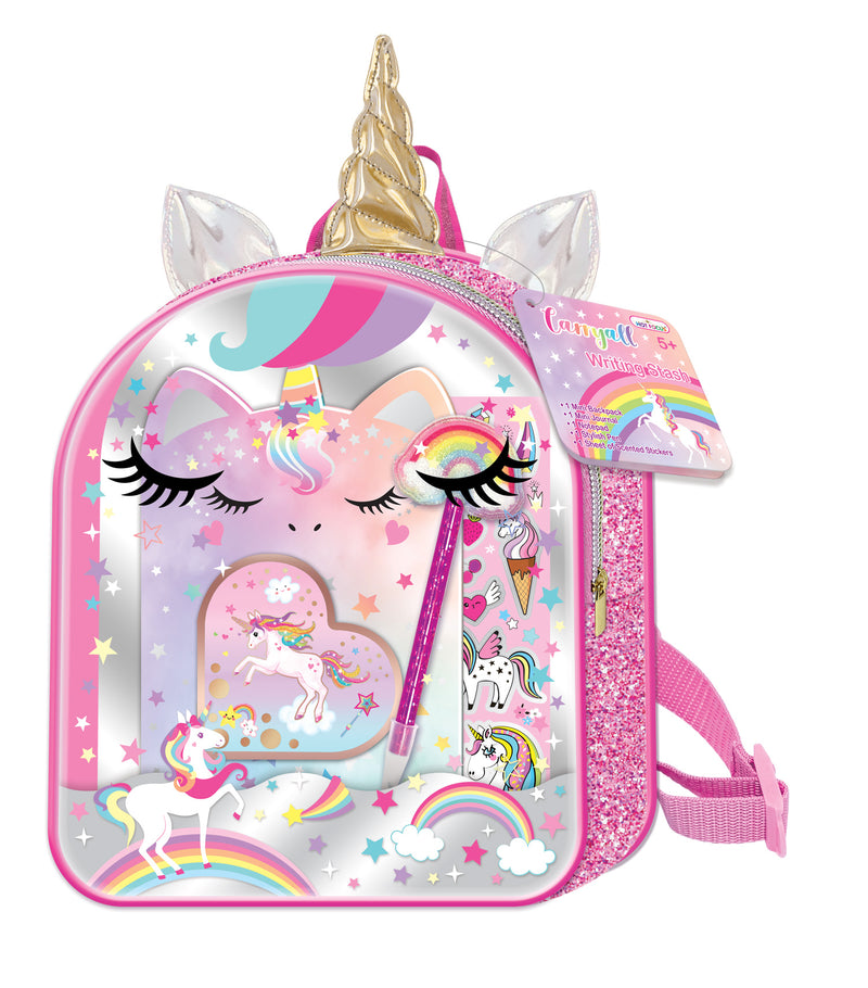 Carryall Writing Stash, Unicorn - Born Childrens Boutique