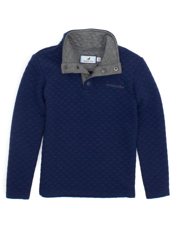 Club Pullover Navy - Born Childrens Boutique