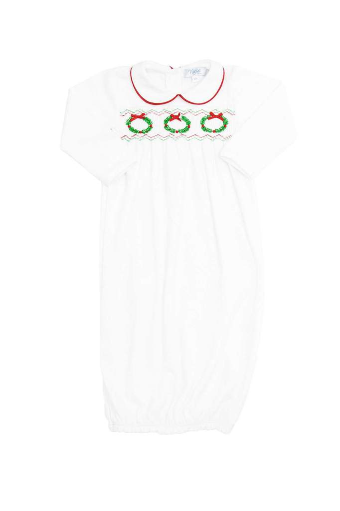 Christmas Baby Gown - Born Childrens Boutique