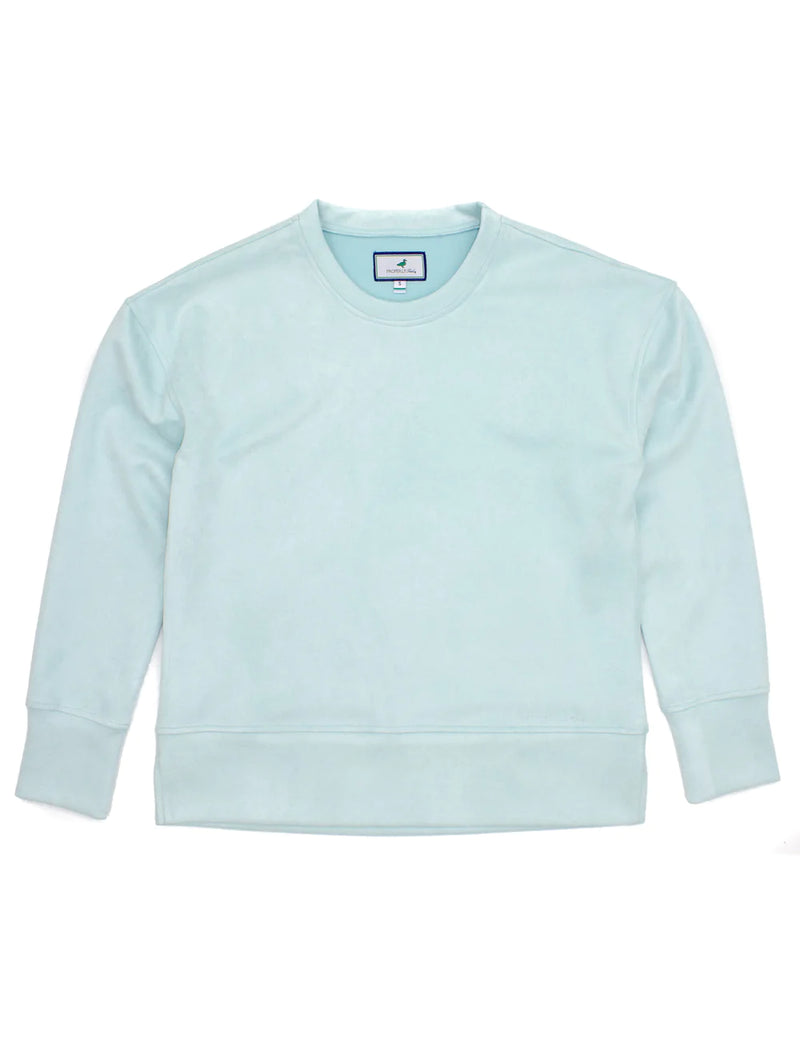 Keely Crew Seafoam - Born Childrens Boutique