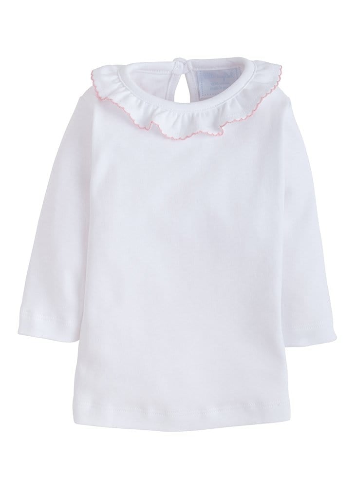 Little English Caroline Knit Blouse - Light Pink - Born Childrens Boutique
