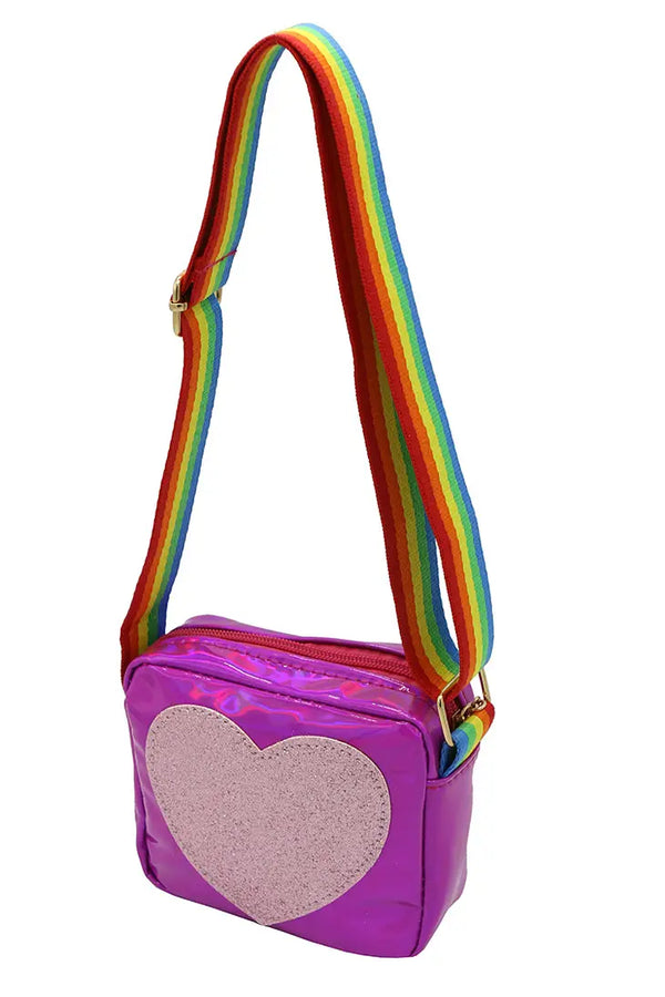 Heart Purse Dark Pink - Born Childrens Boutique