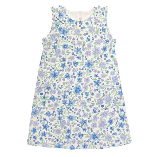 Blossom in Blue Toddler Dress - Born Childrens Boutique