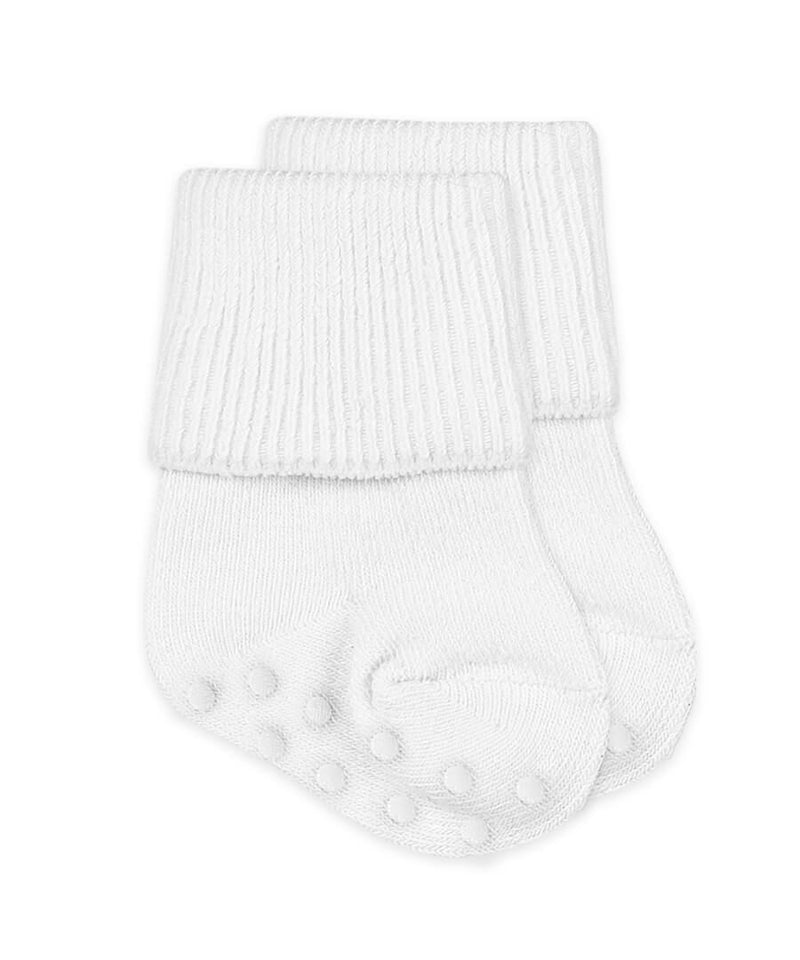 Jefferies Non-skid Smooth Toe Turn Cuff Socks (1 pair) - Born Childrens Boutique
