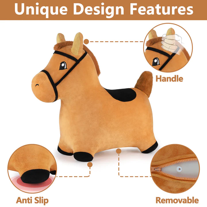 Bouncy Brown Horse - Born Childrens Boutique