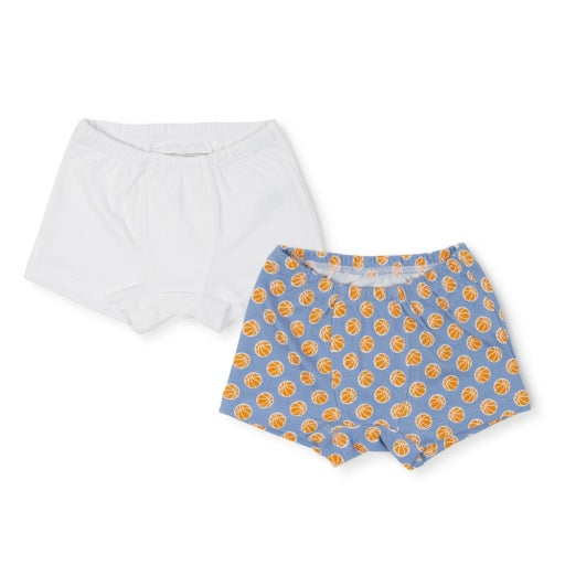 Lila + Hayes James Underwear Set, 1 HOOP IT UP, 1 WHITE - Born Childrens Boutique