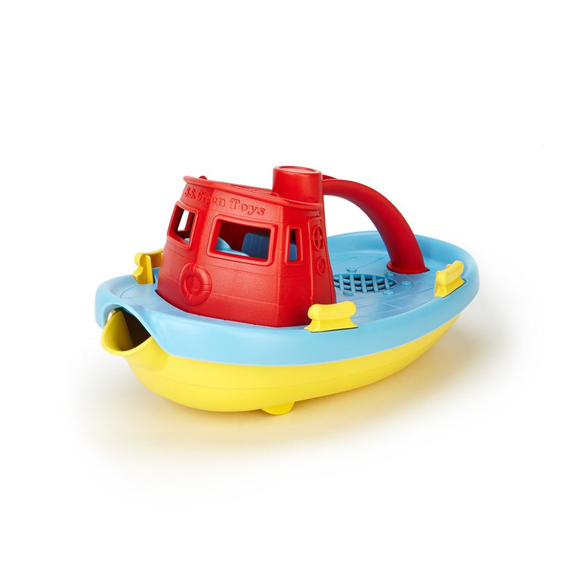 Tug Boat - Red Top - Born Childrens Boutique