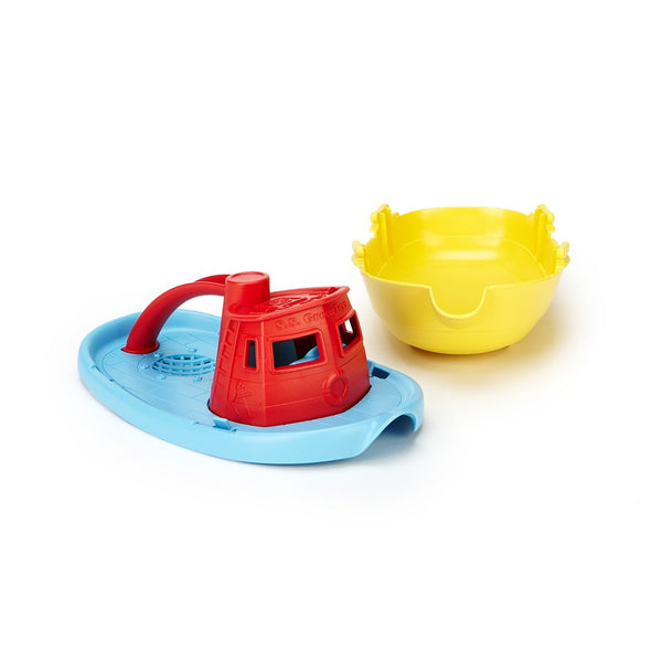 Tug Boat - Red Top - Born Childrens Boutique