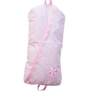 Oh Mint - Pink Seersucker XL Garment Bag - Born Childrens Boutique