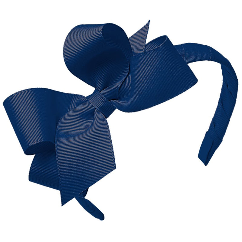 Wee Ones Med Bow Headband - Born Childrens Boutique