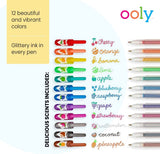 Yummy Yummy Scented Colored Glitter Gel Pens Set of 12 - Born Childrens Boutique