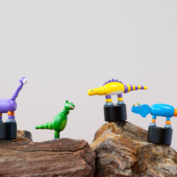 Push Puppet Assorted Dinosaur - Born Childrens Boutique