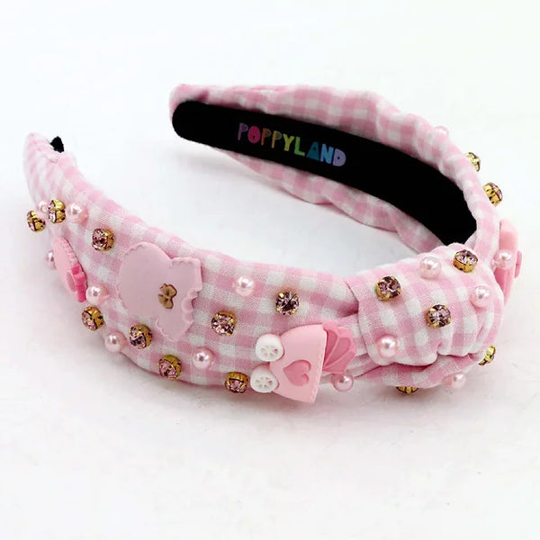 Poppyland It's a Girl Child Headband - Born Childrens Boutique