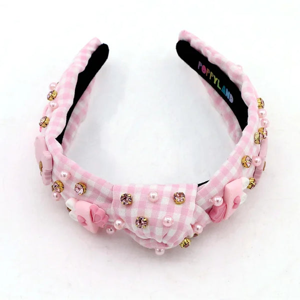Poppyland It's a Girl Child Headband - Born Childrens Boutique