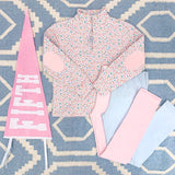Mitzy Sue Slacks Palm Beach Pink - Born Childrens Boutique