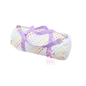 Oh Mint Weekend Duffel, Tiny Heart - Born Childrens Boutique