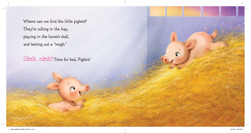 Barnyard Bedtime (Board Book) - Born Childrens Boutique