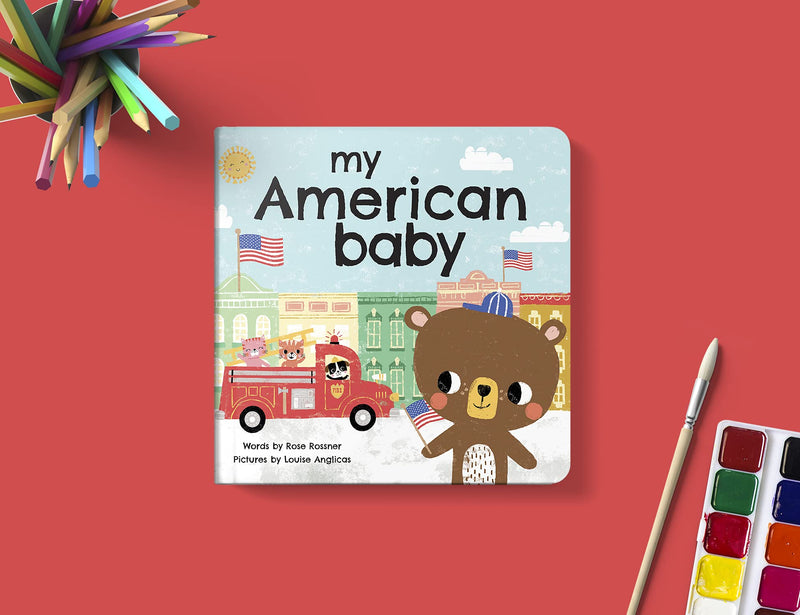 My American Baby (Board Book) - Born Childrens Boutique