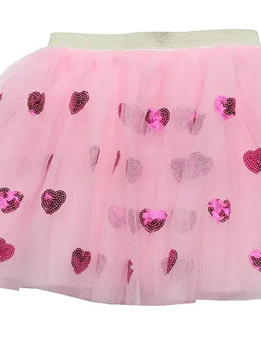 Hot Pink/Pink Heart Tutu - Born Childrens Boutique