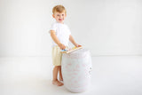 Shelton Shorts Seaside Sunny Yellow Seersucker With Worth Avenue White Stork - Born Childrens Boutique