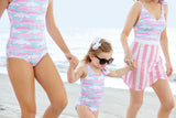 Brookhaven Bow Bathing Suit Taylor Bay 'Brellas - Born Childrens Boutique