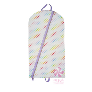 Oh Mint Garment Bag, Tiny Heart - Born Childrens Boutique