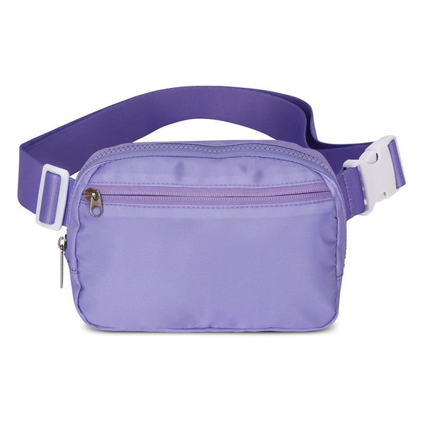 810-1839 Lavender Nylon Belt Bag - Born Childrens Boutique