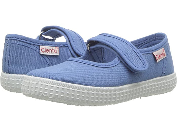 Cienta Kids Mary Jane French Blue - Born Childrens Boutique