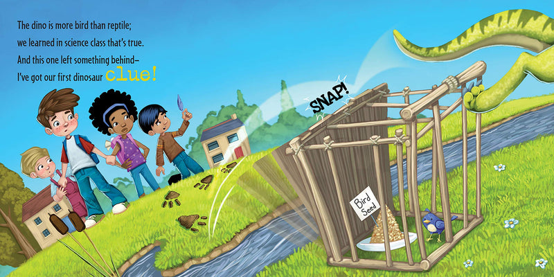How to Catch a Dinosaur (Hard Cover) - Born Childrens Boutique