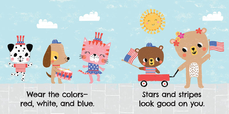 My American Baby (Board Book) - Born Childrens Boutique