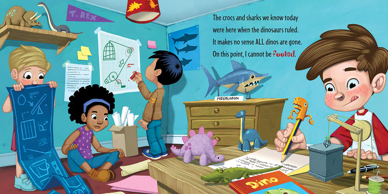 How to Catch a Dinosaur (Hard Cover) - Born Childrens Boutique