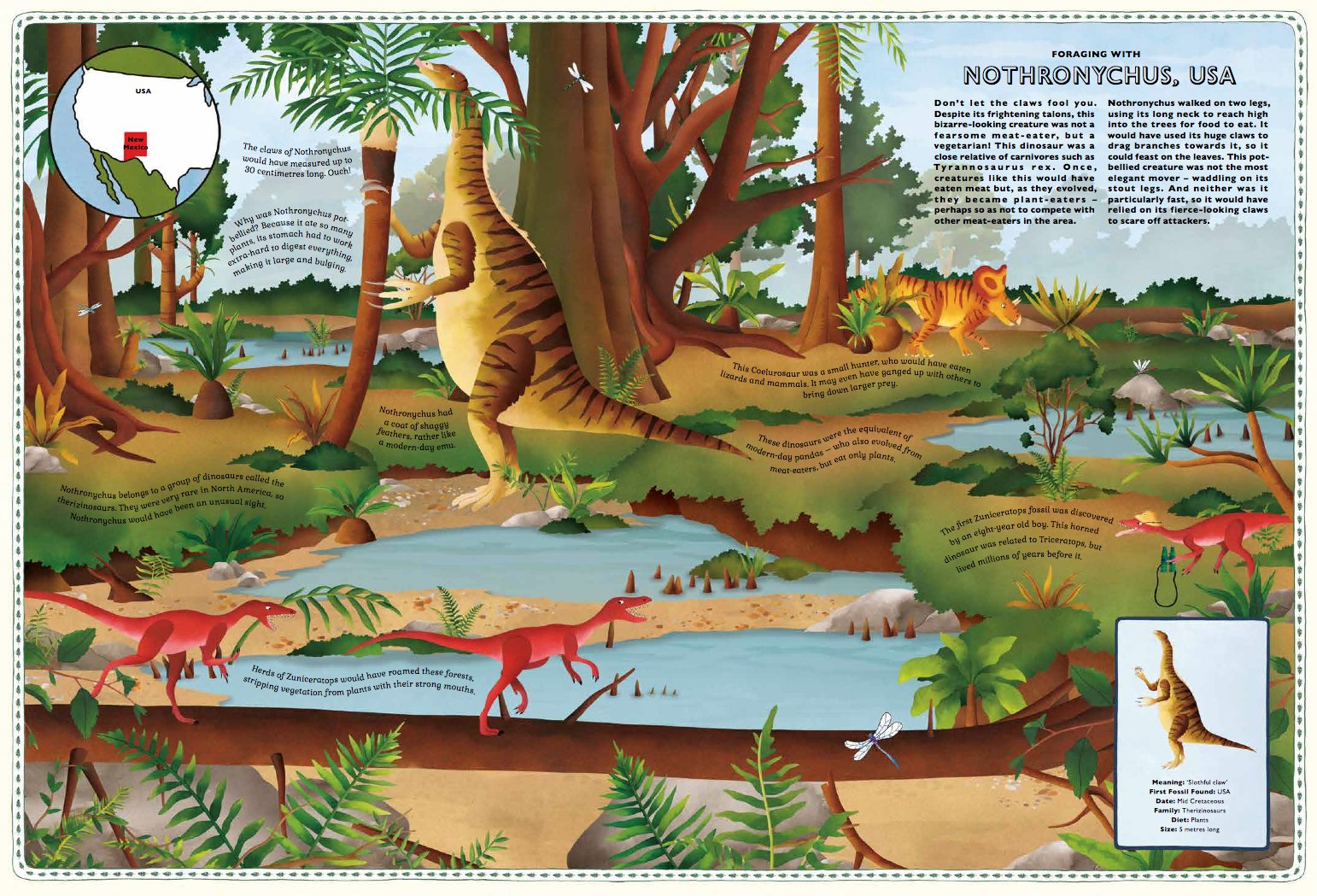 Atlas of Dinosaur Adventures - Born Childrens Boutique